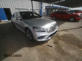 2020 Mercedes-Benz S-Class S 560 with VIN WDDUG8DB0LA519190, listed as a Copart auction lot 53286785 with 50,587 mi miles and Salvage Title. Bid and sale history available at carsss.com. Image 10.