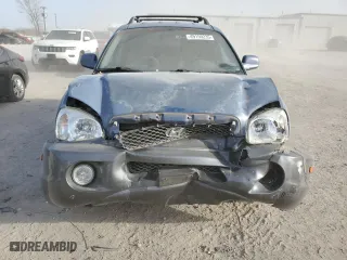 2003 Hyundai Santa Fe GLS with VIN KM8SC73D03U441496, listed as a Copart auction lot 49159235 with 183,385 mi miles and Salvage Title. Bid and sale history available at carsss.com. Image 5.