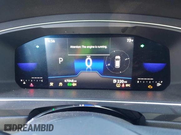 2022 Volkswagen Tiguan SE with VIN 3VV3B7AX6NM037247, listed as a IAAI auction lot 41644680 with 47,048 mi miles and . Bid and sale history available at DreamBid. Image 7.