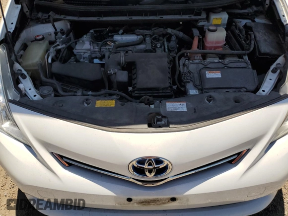2014 Toyota Prius Two with VIN JTDZN3EU7EJ014310, listed as a Copart auction lot 51576725 with Not Provided miles and Salvage Title. Bid and sale history available at DreamBid. Image 12.