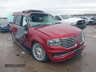 2017 Lincoln Navigator Select z VIN 5LMJJ2HT1HEL12296, wystawiony jako IAAI lot #41939232 z przebiegiem Nie podano mil oraz . Historia ofert i sprzedaży dostępna na DreamBid. Obrazek 1.