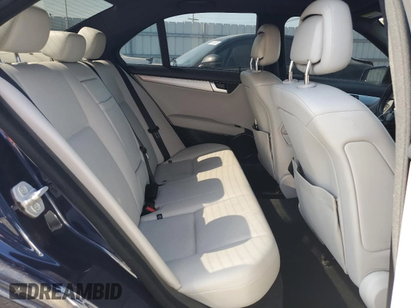 2012 Mercedes-Benz C 250 Sport with VIN WDDGF4HB6CR214751, listed as a Copart auction lot 61271155 with 133,097 mi miles and Clean title. Bid and sale history available at DreamBid. Image 10.