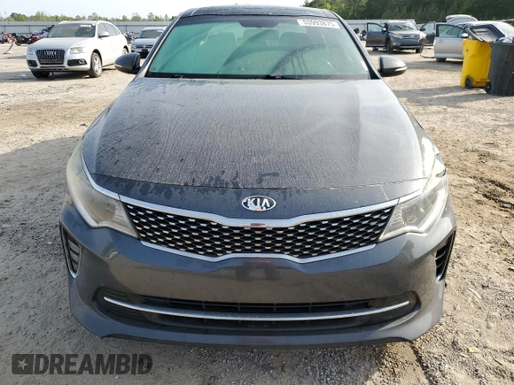 2018 Kia Optima S with VIN 5XXGT4L33JG245426, listed as a Copart auction lot 53993875 with 95,108 mi miles and Salvage title. Bid and sale history available at DreamBid. Image 5.