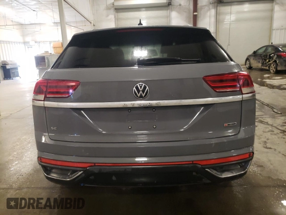 2020 Volkswagen Atlas SE with VIN 1V26C2CA6LC203056, listed as a Copart auction lot 41864945 with 76,685 mi miles and Salvage title. Bid and sale history available at DreamBid. Image 6.