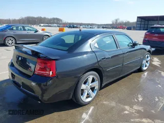 2008 Dodge Charger R/T with VIN 2B3LA53H18H246928, listed as a IAAI auction lot 41912132 with 123,856 mi miles and . Bid and sale history available at carsss.com. Image 4.
