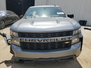 2019 Chevrolet Silverado 1500 Custom with VIN 1GCPYBEH8KZ221278, listed as a Copart auction lot 52927094 with 73,247 mi miles and Salvage Title. Bid and sale history available at DreamBid. Image 5.