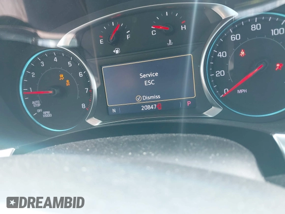 2023 Chevrolet Traverse LT Cloth with VIN 1GNERGKW9PJ121255, listed as a IAAI auction lot 42195974 with 20,847 mi miles and . Bid and sale history available at DreamBid. Image 15.