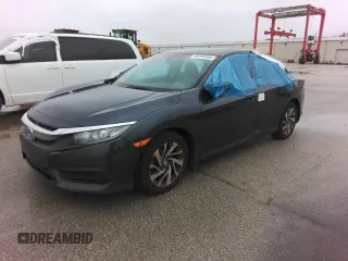2018 Honda Civic EX with VIN 19XFC2F76JE040335, listed as a Copart auction lot 42566055 with Not Provided miles and Non Repairable. Bid and sale history available at DreamBid. Image 1.