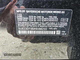 2024 BMW X4 xDrive30i z VIN 5UX33DT06R9U88255, wystawiony jako Copart lot #56604545 z przebiegiem 30 544 mil mil oraz Tytuł czysty. Historia ofert i sprzedaży dostępna na DreamBid. Obrazek 12.