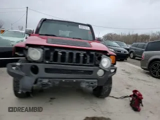 2006 Hummer H3 with VIN 5GTDN136368326659, listed as a Copart auction lot 80970214 with 197,305 mi miles and Salvage Title. Bid and sale history available at DreamBid. Image 10.
