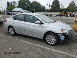 2018 Nissan Sentra S with VIN 3N1AB7AP3JY292546, listed as a Copart auction lot 54179745 with 148,285 mi miles and Salvage Title. Bid and sale history available at DreamBid. Image 4.