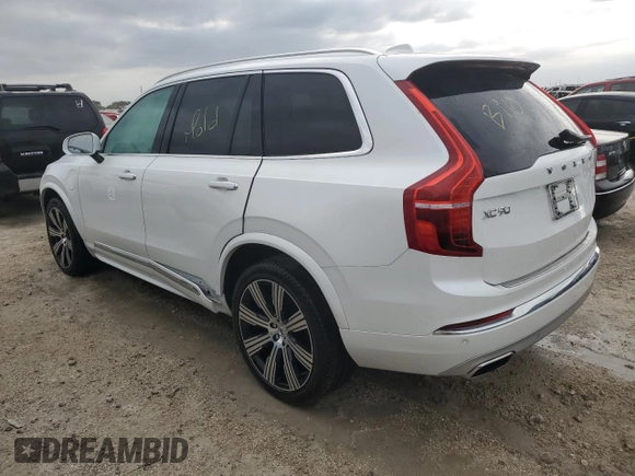 2021 Volvo XC90 Inscription Expression with VIN YV4BR0CL5M1763097, listed as a Copart auction lot 76140064 with 0 mi miles and Non Repairable. Bid and sale history available at carsss.com. Image 2.