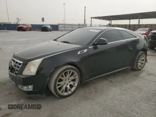 2013 Cadillac CTS Coupe Premium with VIN 1G6DP1E33D0132880, listed as a Copart auction lot 51652785 with 138,986 mi miles and Salvage Title. Bid and sale history available at carsss.com. Image 1.
