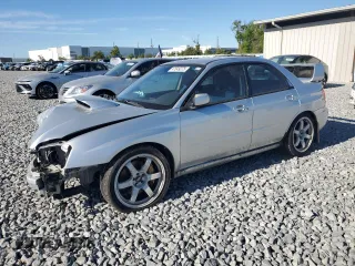 2004 Subaru Impreza Sedan (Natl) WRX STi w/Gold Wheels with VIN JF1GD70634L504794, listed as a Copart auction lot 47649275 with 139,006 mi miles and Non Repairable. Bid and sale history available at carsss.com. Image 1.