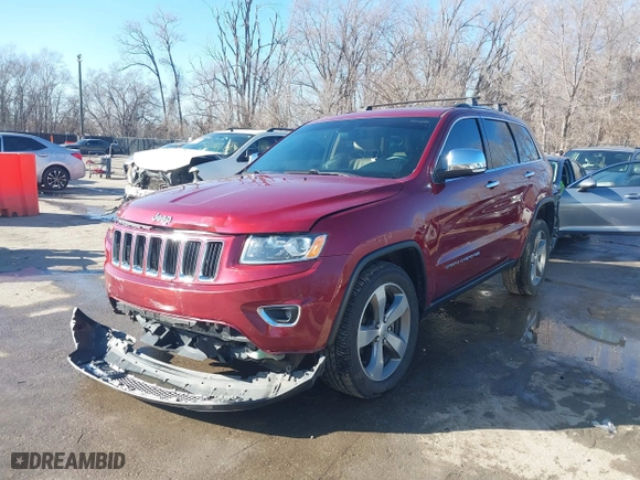 2015 Jeep Grand Cherokee Limited with VIN 1C4RJFBG6FC836047, listed as a IAAI auction lot 41513675 with 174,375 mi miles. Bid and sale history available at carsss.com. Image 17.