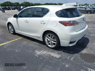 2017 Lexus CT with VIN JTHKD5BH6H2290269, listed as a IAAI auction lot 42083451 with 47,374 mi miles. Bid and sale history available at carsss.com. Image 3.