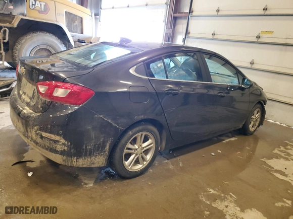2017 Chevrolet Cruze LT with VIN 1G1BH5SE3H7228948, listed as a Copart auction lot 89173205 with 180,529 mi miles and Clean Title. Bid and sale history available at carsss.com. Image 3.