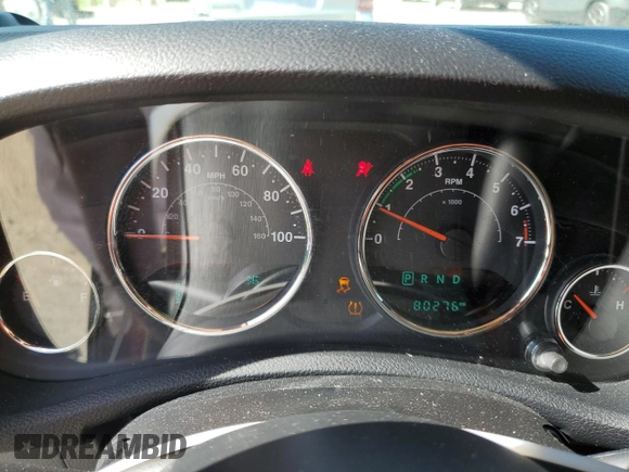 2018 Jeep Wrangler Unlimited Sport with VIN 1C4BJWDG5JL822969, listed as a Copart auction lot 61240135 with 80,276 mi miles and Salvage title. Bid and sale history available at DreamBid. Image 9.
