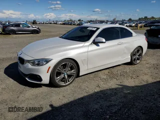 2017 BMW 4 Series 430i z VIN WBA4U7C51H5D43100, wystawiony jako Copart lot #51813475 z przebiegiem 75 520 mil mil oraz Szkoda całkowita • Salvage title. Historia ofert i sprzedaży dostępna na DreamBid. Obrazek 1.
