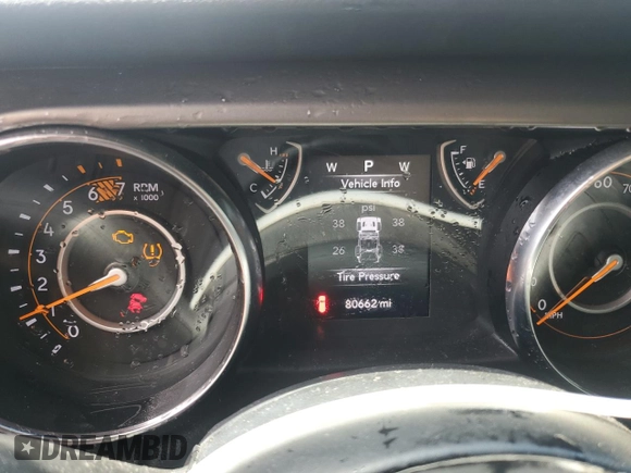 2020 Jeep Wrangler Unlimited Sport S z VIN 1C4HJXDN5LW155501, wystawiony jako Copart lot #63217835 z przebiegiem 80 662 mil mil oraz Czysty tytuł • Clean title. Historia ofert i sprzedaży dostępna na DreamBid. Obrazek 9.
