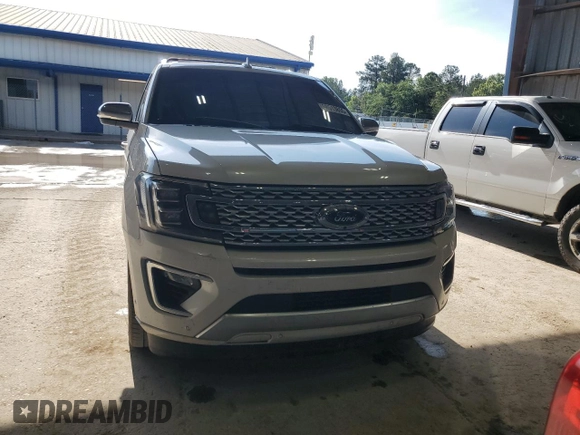 2019 Ford Expedition Max Platinum with VIN 1FMJK1LT3KEA67672, listed as a Copart auction lot 58513655 with 149,608 mi miles and Salvage title. Bid and sale history available at DreamBid. Image 5.