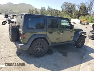 2021 Jeep Wrangler Unlimited Willys z VIN 1C4HJXDN5MW683606, wystawiony jako Copart lot #57485965 z przebiegiem 71 574 mil mil oraz Szkoda całkowita • Salvage title. Historia ofert i sprzedaży dostępna na DreamBid. Obrazek 3.
