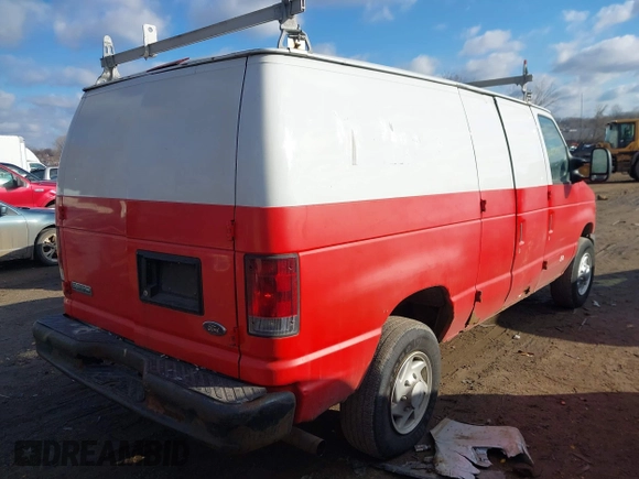 2011 Ford Econoline Cargo Commercial with VIN 1FTSE3ELXBDB31009, listed as a IAAI auction lot 41685713 with 249,589 mi miles. Bid and sale history available at carsss.com. Image 4.