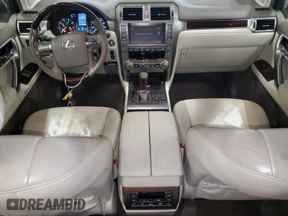 2017 Lexus GX 460 z VIN JTJBM7FX1H5156490, wystawiony jako Copart lot #55079285 z przebiegiem 118 072 mil mil oraz Szkoda całkowita • Salvage title. Historia ofert i sprzedaży dostępna na DreamBid. Obrazek 8.