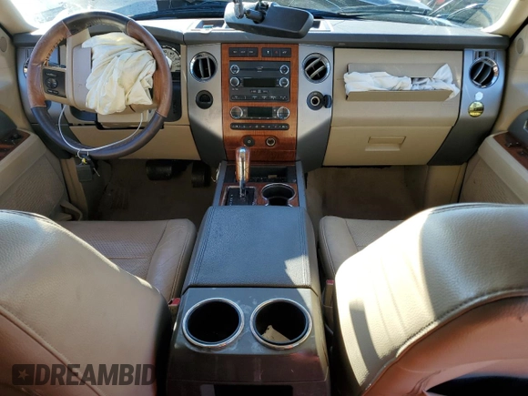 2008 Ford Expedition EL Eddie Bauer with VIN 1FMFK175X8LA35291, listed as a Copart auction lot 88299255 with 249,613 mi miles and Salvage Title. Bid and sale history available at carsss.com. Image 8.