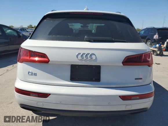2019 Audi Q5 Prestige with VIN WA1CNAFY1K2117105, listed as a Copart auction lot 48867315 with 42,272 mi miles and Salvage Title. Bid and sale history available at carsss.com. Image 6.