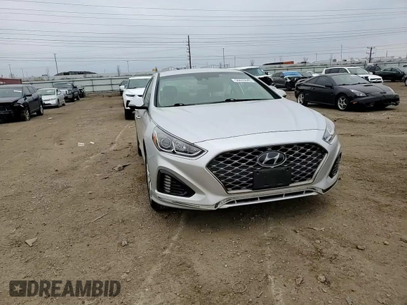 2019 Hyundai Sonata SEL with VIN 5NPE34AF0KH809401, listed as a Copart auction lot 50633645 with 29,970 mi miles and Salvage Title. Bid and sale history available at DreamBid. Image 11.