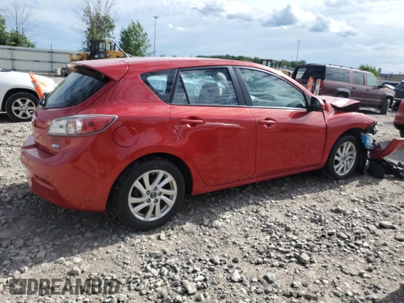 2013 Mazda 3 i Grand Touring with VIN JM1BL1MP8D1725892, listed as a Copart auction lot 62813585 with 198,799 mi miles and Non repairable. Bid and sale history available at DreamBid. Image 3.