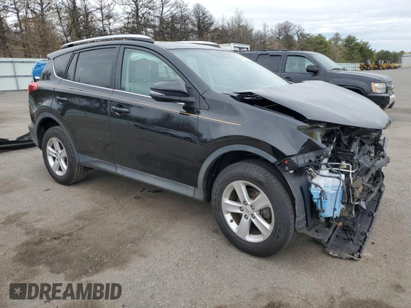 2013 Toyota RAV4 XLE with VIN 2T3RFREVXDW122896, listed as a Copart auction lot 54869835 with 158,649 mi miles and Salvage Title. Bid and sale history available at carsss.com. Image 4.