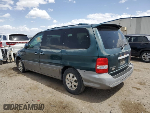 2005 Kia Sedona LX with VIN KNDUP132656631016, listed as a Copart auction lot 50924405 with 69,016 mi miles and Clean Title. Bid and sale history available at carsss.com. Image 2.