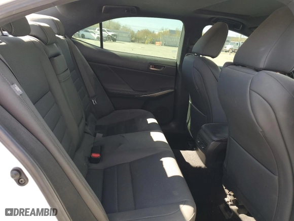 2020 Lexus IS with VIN JTHGZ1B28L5037117, listed as a Copart auction lot 44354515 with 46,785 mi miles and Salvage Title. Bid and sale history available at carsss.com. Image 10.