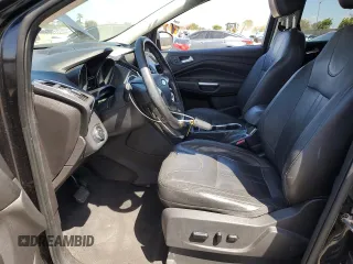2013 Ford Escape Titanium with VIN 1FMCU0J99DUB46714, listed as a Copart auction lot 51347965 with 186,488 mi miles and Salvage Title. Bid and sale history available at carsss.com. Image 7.