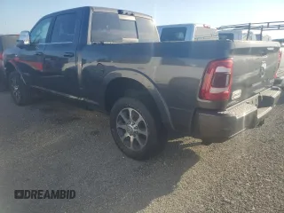 2023 Ram 2500 Longhorn with VIN 3C6UR5GL0PG509393, listed as a Copart auction lot 73877134 with 0 mi miles and Salvage Title. Bid and sale history available at carsss.com. Image 2.