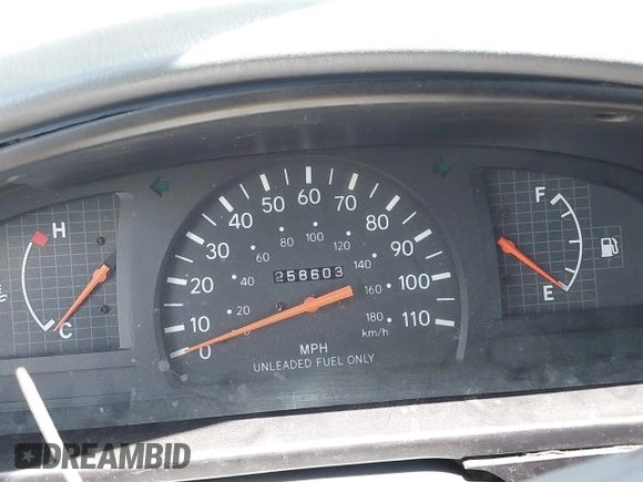 1999 Toyota Tacoma PreRunner with VIN 4TASM92N4XZ499378, listed as a IAAI auction lot 42490826 with 258,603 mi miles and . Bid and sale history available at DreamBid. Image 7.