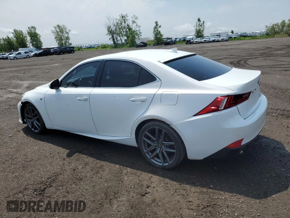 2014 Lexus IS 250 with VIN JTHCF1D27E5010658, listed as a Copart auction lot 60253565 with 246,675 mi miles and Salvage title. Bid and sale history available at DreamBid. Image 2.