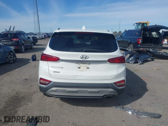 2020 Hyundai Santa Fe SEL w/SULEV with VIN 5NMS33AD3LH153043, listed as a IAAI auction lot 41733954 with 114,206 mi miles. Bid and sale history available at carsss.com. Image 16.