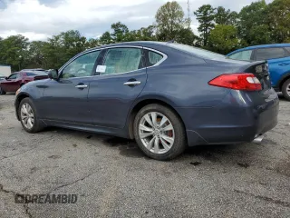 2011 Infiniti M37 with VIN JN1BY1AR5BM373456, listed as a Copart auction lot 73977884 with 0 mi miles and Salvage Title. Bid and sale history available at carsss.com. Image 2.