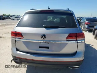 2023 Volkswagen Atlas SE with VIN 1V2DP2CA9PC505409, listed as a Copart auction lot 52581305 with 15,938 mi miles and Salvage title. Bid and sale history available at DreamBid. Image 6.