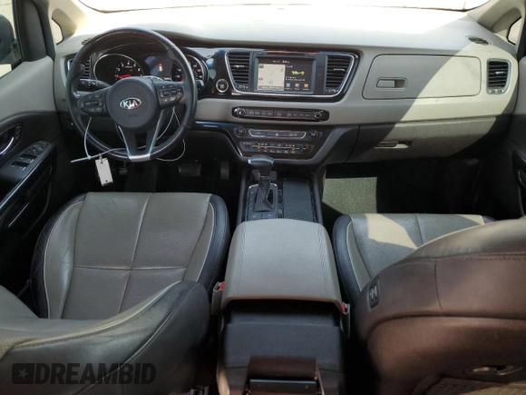 2017 Kia Sedona SX-L with VIN KNDME5C14H6271933, listed as a Copart auction lot 53614575 with 166,429 mi miles and Clean Title. Bid and sale history available at carsss.com. Image 8.