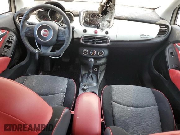 2016 FIAT 500X Easy with VIN ZFBCFYBT7GP377785, listed as a Copart auction lot 63908355 with 120,159 mi miles and Salvage title. Bid and sale history available at DreamBid. Image 8.