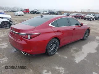 2024 Lexus ES with VIN 58ADZ1B12RU163133, listed as a IAAI auction lot 41501504 with 11,080 mi miles. Bid and sale history available at carsss.com. Image 4.