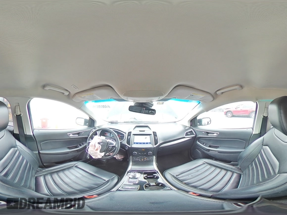 2020 Ford Edge SEL with VIN 2FMPK4J92LBA15448, listed as a Copart auction lot 64000535 with 159,571 mi miles and Salvage title. Bid and sale history available at DreamBid. Image 15.