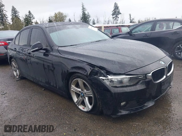 2013 BMW 3 Series 328i xDrive with VIN WBA3B5C56DJ599110, listed as a IAAI auction lot 41960292 with 120,224 mi miles. Bid and sale history available at carsss.com. Image 1.