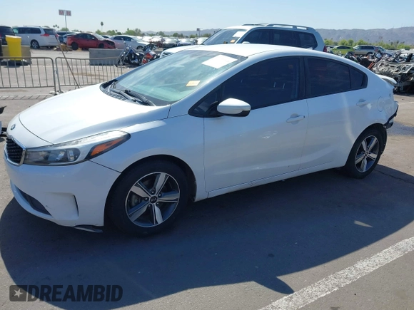 2018 Kia Forte LX with VIN 3KPFL4A71JE224522, listed as a IAAI auction lot 42136006 with 119,298 mi miles. Bid and sale history available at carsss.com. Image 2.