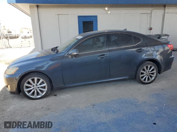 2010 Lexus IS 250 with VIN JTHCF5C29A5041946, listed as a Copart auction lot 61689455 with 241,547 mi miles and Clean title. Bid and sale history available at DreamBid. Image 1.
