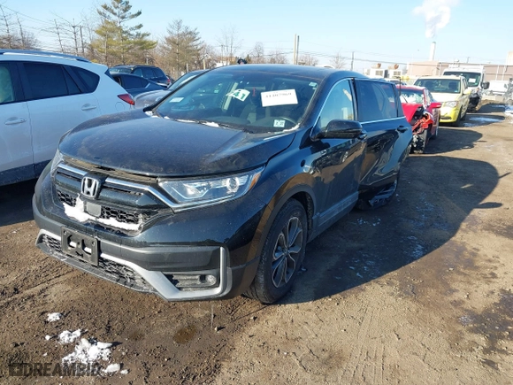 2022 Honda CR-V EX with VIN 2HKRW2H50NH619709, listed as a IAAI auction lot 41407969 with 41,115 mi miles. Bid and sale history available at carsss.com. Image 17.